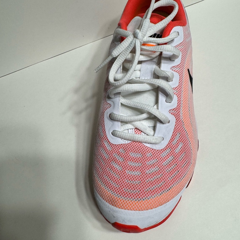 Nike Women's Athletic Shoes - Orange and White - Picture 13 of 13